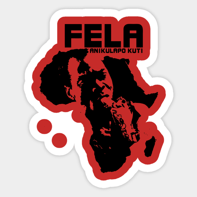 FELA AFRICA DESIGN Sticker by IMPAKTSTUDIO